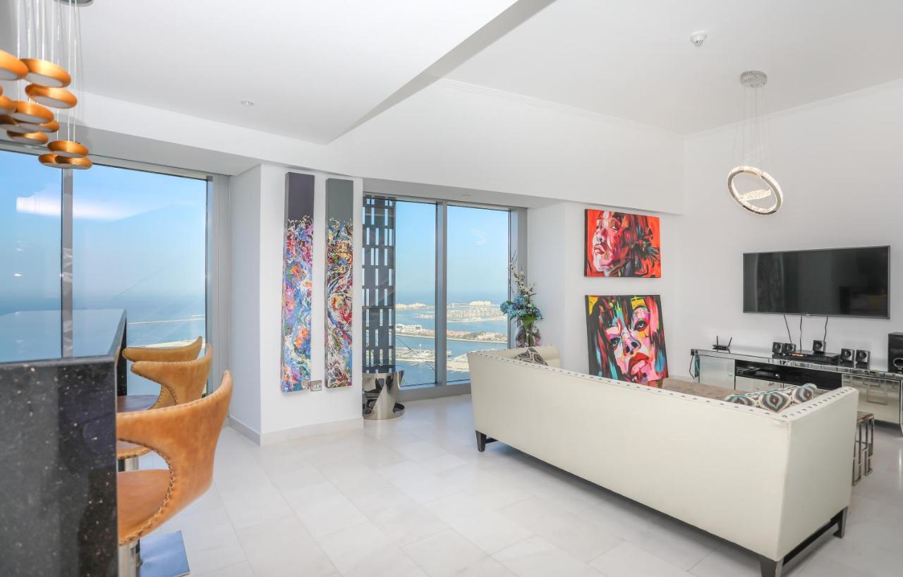 Апартаменты Penthouse In Dubai Marina , Cayan Tower , Sea View Экстерьер фото