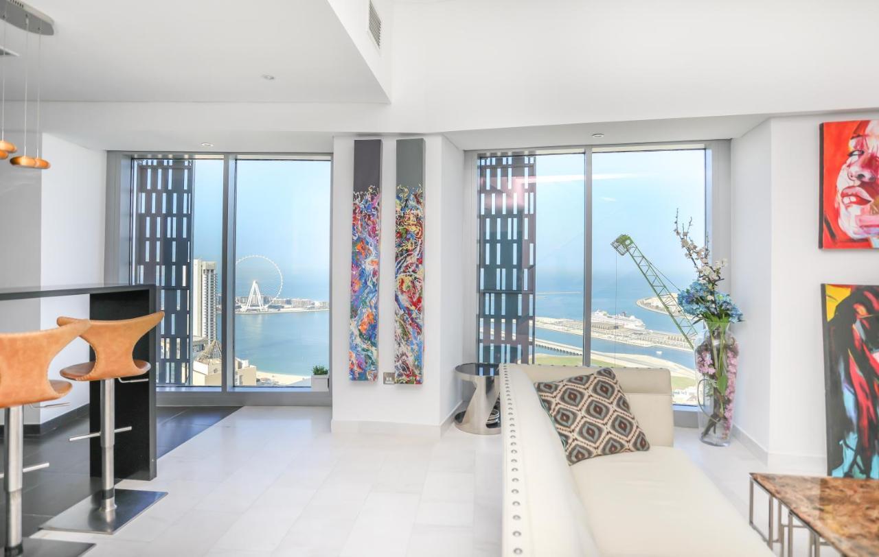 Апартаменты Penthouse In Dubai Marina , Cayan Tower , Sea View Экстерьер фото