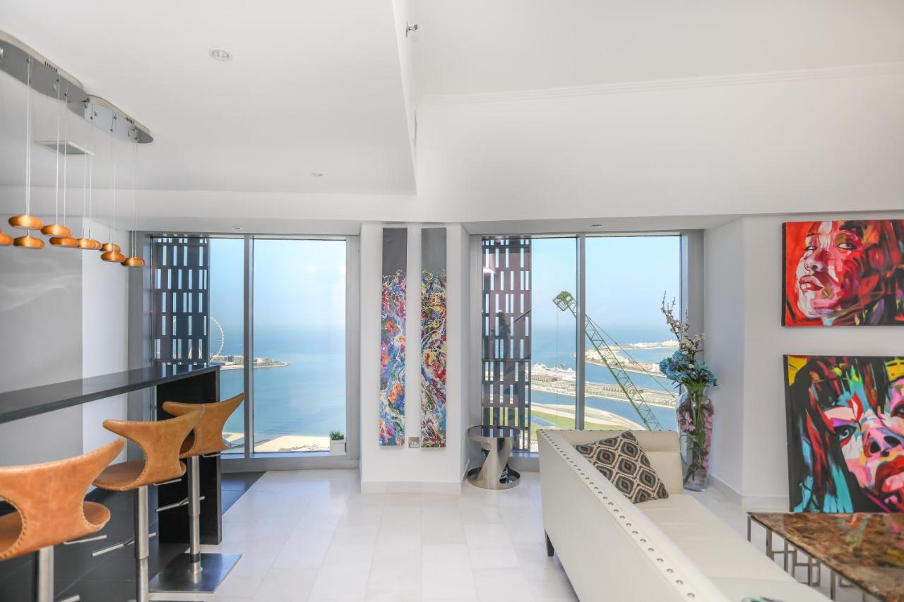 Апартаменты Penthouse In Dubai Marina , Cayan Tower , Sea View Экстерьер фото