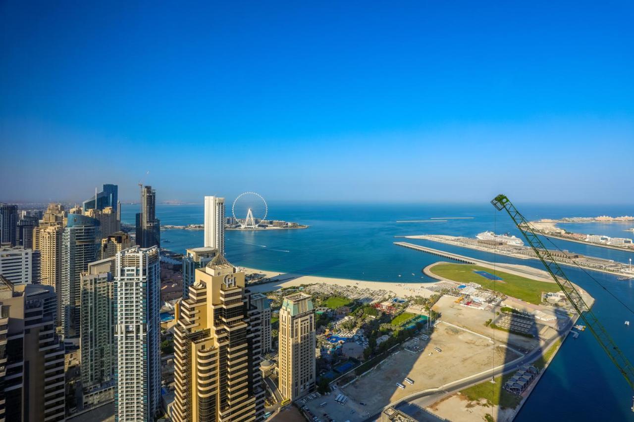 Апартаменты Penthouse In Dubai Marina , Cayan Tower , Sea View Экстерьер фото
