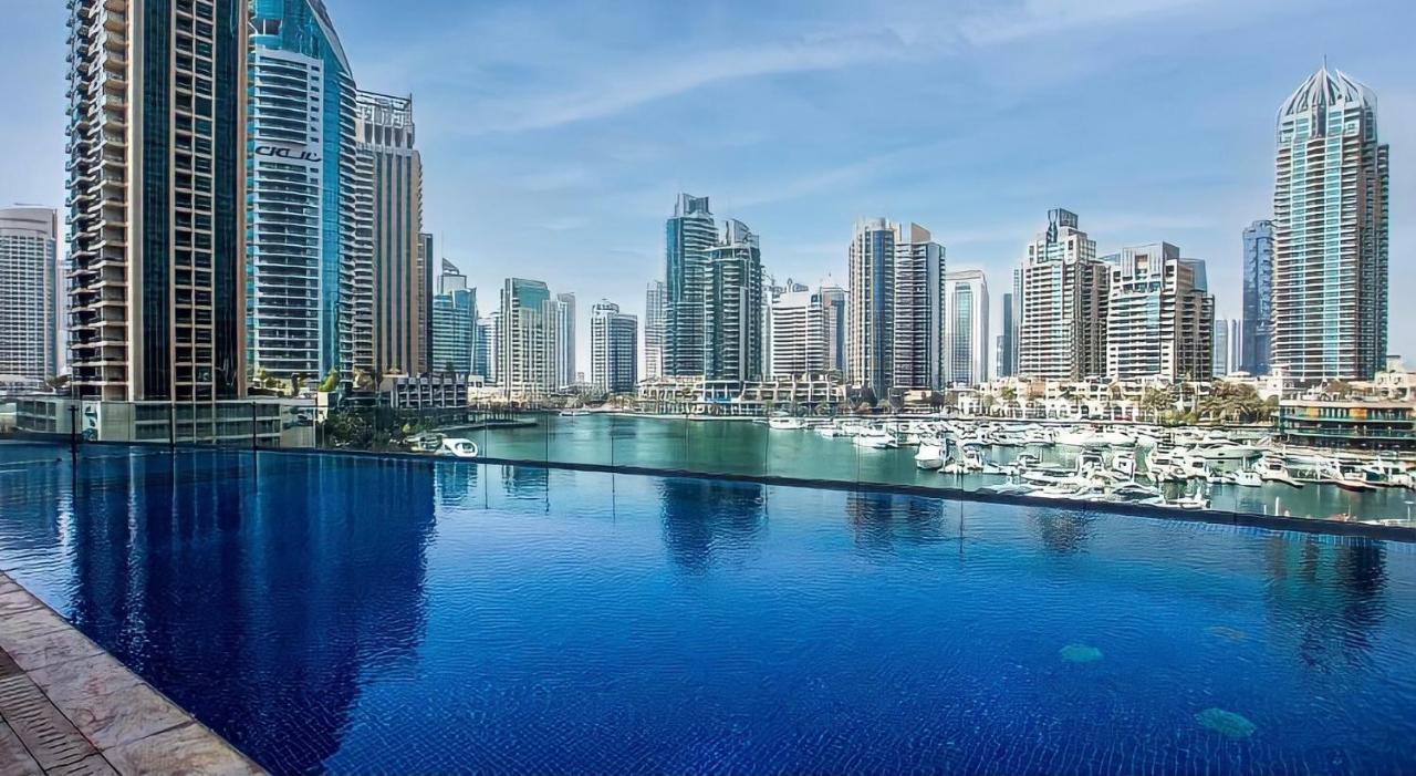 Апартаменты Penthouse In Dubai Marina , Cayan Tower , Sea View Экстерьер фото